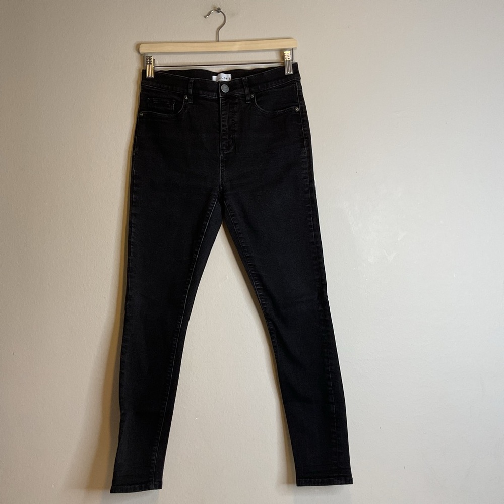 Loft Women’s Skinny Black Jeans‎ Size 29/8